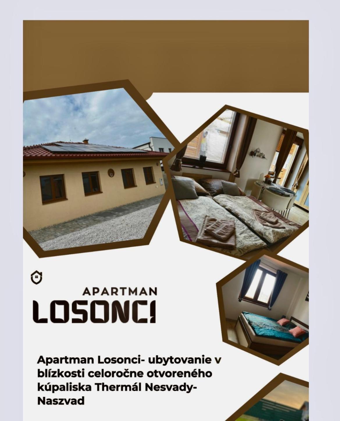 Apartman Losonci Nesvady- Pre 2 Osoby Studio 외부 사진